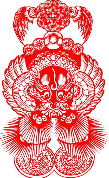 中国民间剪纸艺术作品